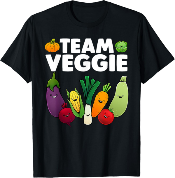 Funny Veggie Art For Men Women Kids Vegan Plant Vegetarian T... - Image 2